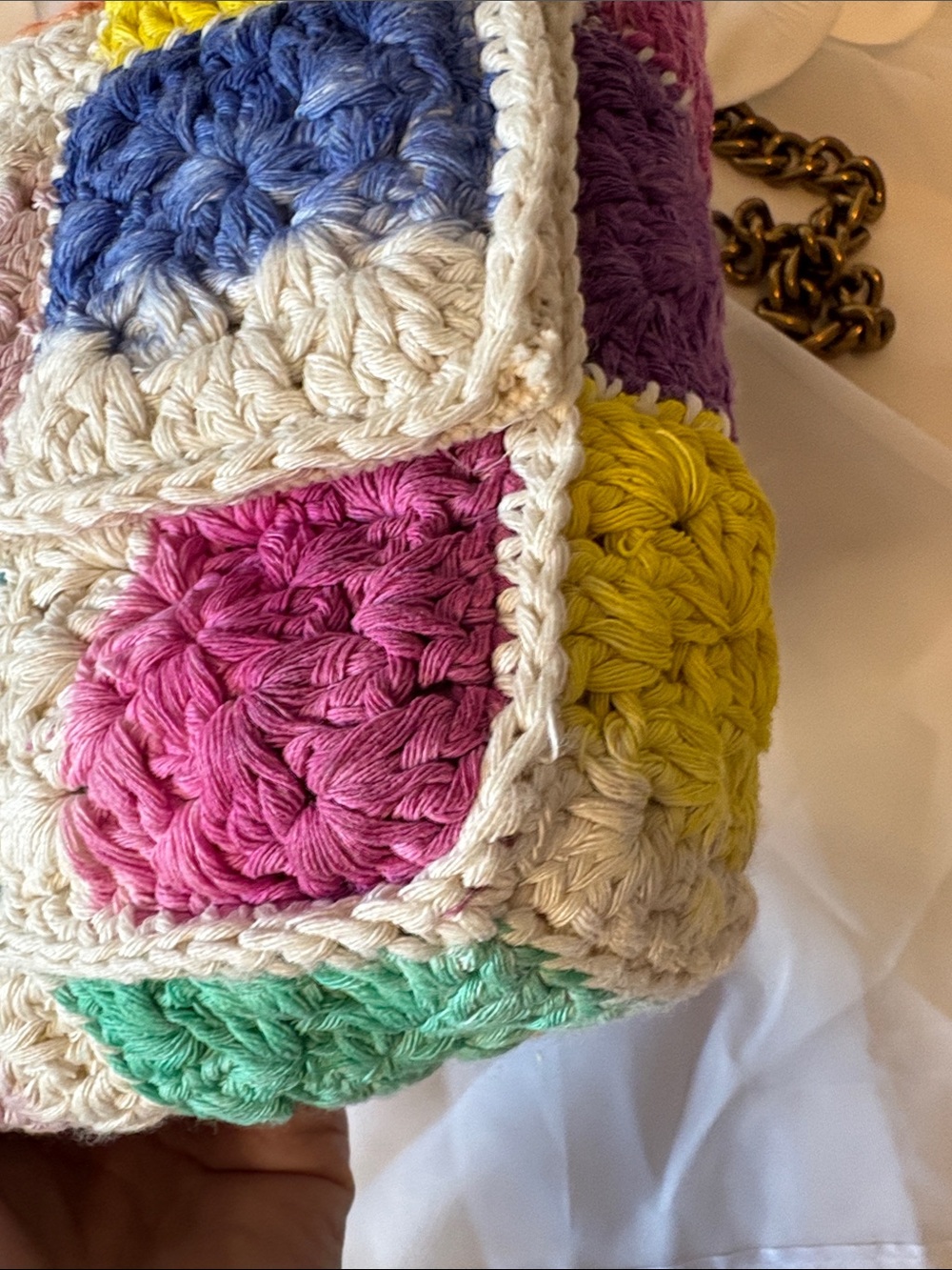 Kurt Geiger London Crochet Kensington Crossbody Bag - Picture 5 of 16